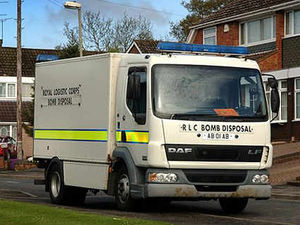 Supporting image for story: Wartime grenades found in garden