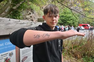 Lewis Newton has had a tattoo paying tribute to his beloved cousin, Lily-May Vaughan