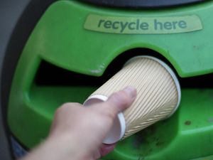 Supporting image for story: A new smart bin can identify rubbish and correctly recycle it