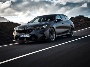 Supporting image for story: BMW’s new M5 Touring hits the road – but what is it going up against?