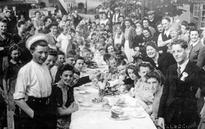 A street party was held in Wrights Avenue, Hednesford