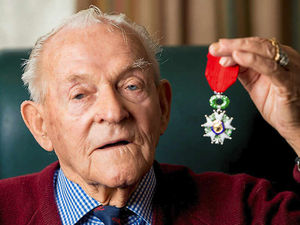 Supporting image for story: Top French honour for Shropshire D-Day war hero