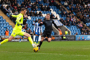 Shrewsbury Town striker George Lloyd. Picture: Ollie Jones