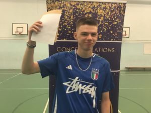 A* student Alfie Venencia, reading football journalism at the University of Derby