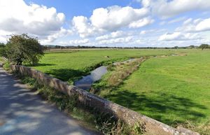 The River Tern at Stoke-upon-Tern, near Market Drayton. Photo: Google