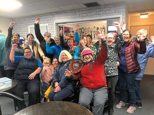 Supporting image for story: Ladies defeat men again to retain shield