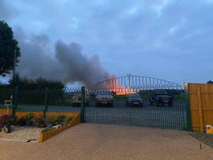 Supporting image for story: On standby: Telford family close to huge fire warned of potential evacuation