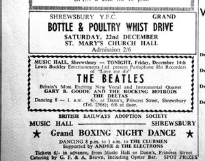 The Beatles topped the bill