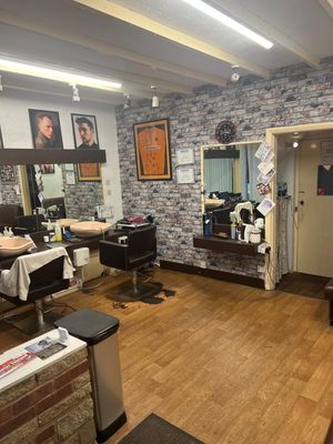 Inside Ali Barbers Hair Salon