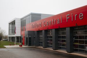 Telford Central's fire station. Photo: Jamie Ricketts