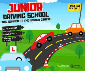Supporting image for story: Pass your driving test at the Mander Centre!