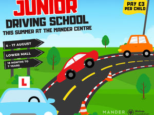 Supporting image for story: Pass your driving test at the Mander Centre!