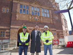 Supporting image for story: Wolverhampton library's historic facade restored to its former glory as part of £61 million learning quarter