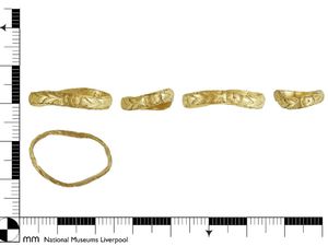 Supporting image for story: Lover's ring lost hundreds of years ago reappears as treasure