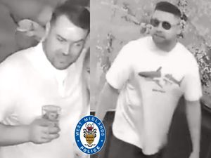 Supporting image for story: Two men wanted after assault in Birmingham city centre bar