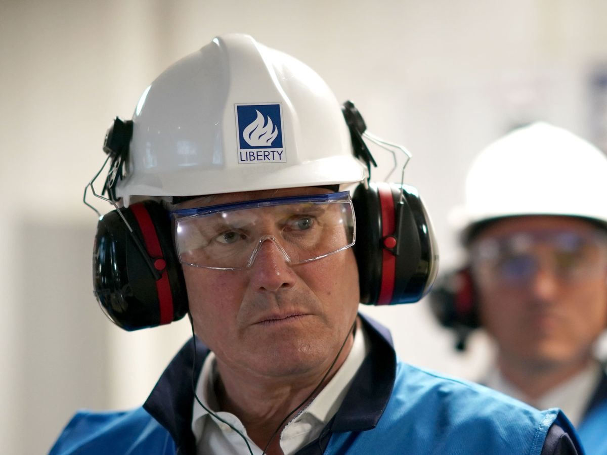 Starmer says he is ‘horrified’ steelworks are mothballed due to SNP’s ‘bad deal’