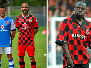 Supporting image for story: Back to the future – check out Walsall's retro 2016/17 kit