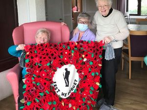 Supporting image for story: Commemorative crafts created at Shropshire care homes