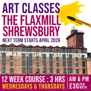 New Art Classes Launch at Shrewsburys Historic Flaxmill