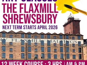 Supporting image for story: New art classes launch at Shrewsbury’s historic Flaxmill