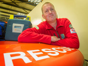 Stuart Tyrer from West Mercia Search and Rescue