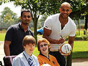 Supporting image for story: Matt's boost for student pair