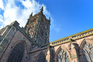 Where the art installation had been