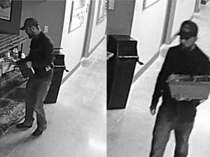 Supporting image for story: Man wearing ‘I love Jesus’ hat breaks into church and rips up bibles