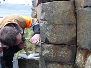 Supporting image for story: Northern Ireland’s World Heritage Site being damaged by tourists leaving coins