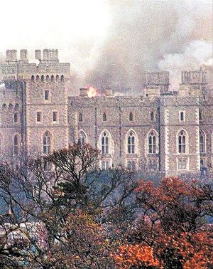The fire at Windsor Castle was just one element of the Queen’s famed “annus horribilis” in 1992