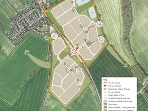 Supporting image for story: School capacity, bus services and drainage: Councillors' concern over 300-home scheme planned for edge of Much Wenlock