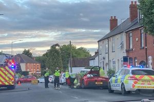 The Ferrari SF90, worth more than half a million pounds, was involved in the crash. Photo: Darren Edmonds