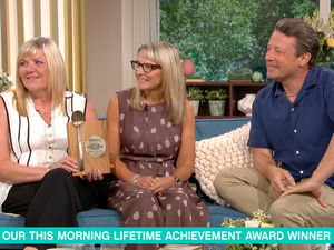 Supporting image for story: Jamie Oliver surprises Walsall teacher live as the winner of the 'This Morning Lifetime Achievement Award'