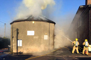 Supporting image for story: Animals evacuated as crews tackle fire at vets' surgery in Minsterley