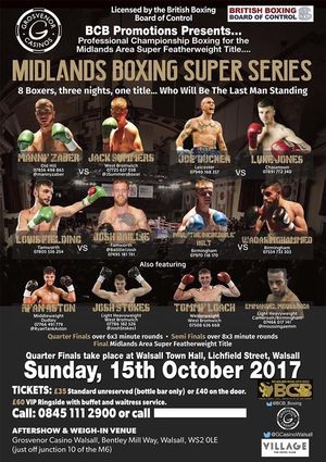 BCB’s Midlands Boxing Super Series