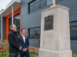 Supporting image for story: Lost gas war memorial to be at centre of Remembrance Services after finding new home in Wolverhampton