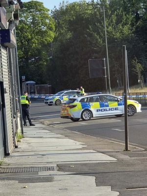 The woman was found on Stafford Street, Bloxwich which was closed for most of Sunday morning