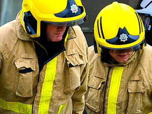 Supporting image for story: Boy, 6, freed by Shrewsbury firefighters after getting foot stuck in bicycle