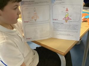 Supporting image for story: Pupils reach for the stars with rocket-building challenge
