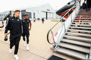 Wolves set off for Belfast (AMA/Robbie Jay Barratt)