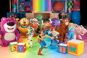 The Toy Story characters