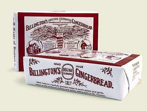 The recipe for Billington's gingerbread is 200 years old