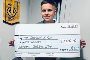 Alfie Hinks has overcome his own health battles to help others