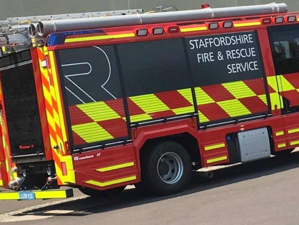 Avoid the area - Fire crews warn as blaze tackled inside Stafford town centre shop