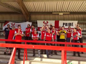 Supporting image for story: Norwegian Kidderminster Harriers fans explain why they support non-league club