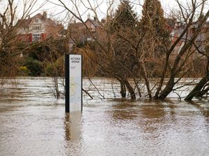 Supporting image for story: Predicted river peaks in Shropshire as flood warnings remain across county
