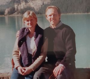 Helen and John before he died in 2001