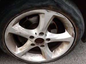 Supporting image for story: 'We spotted this shambles': Driver dealt with over flat perished tyres in Telford