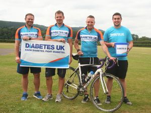 Supporting image for story: Team Teme to tackle Wales in a day for diabetes