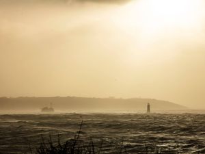 Supporting image for story: Sewage spills and sea winds may send microplastics into coastal cities – study